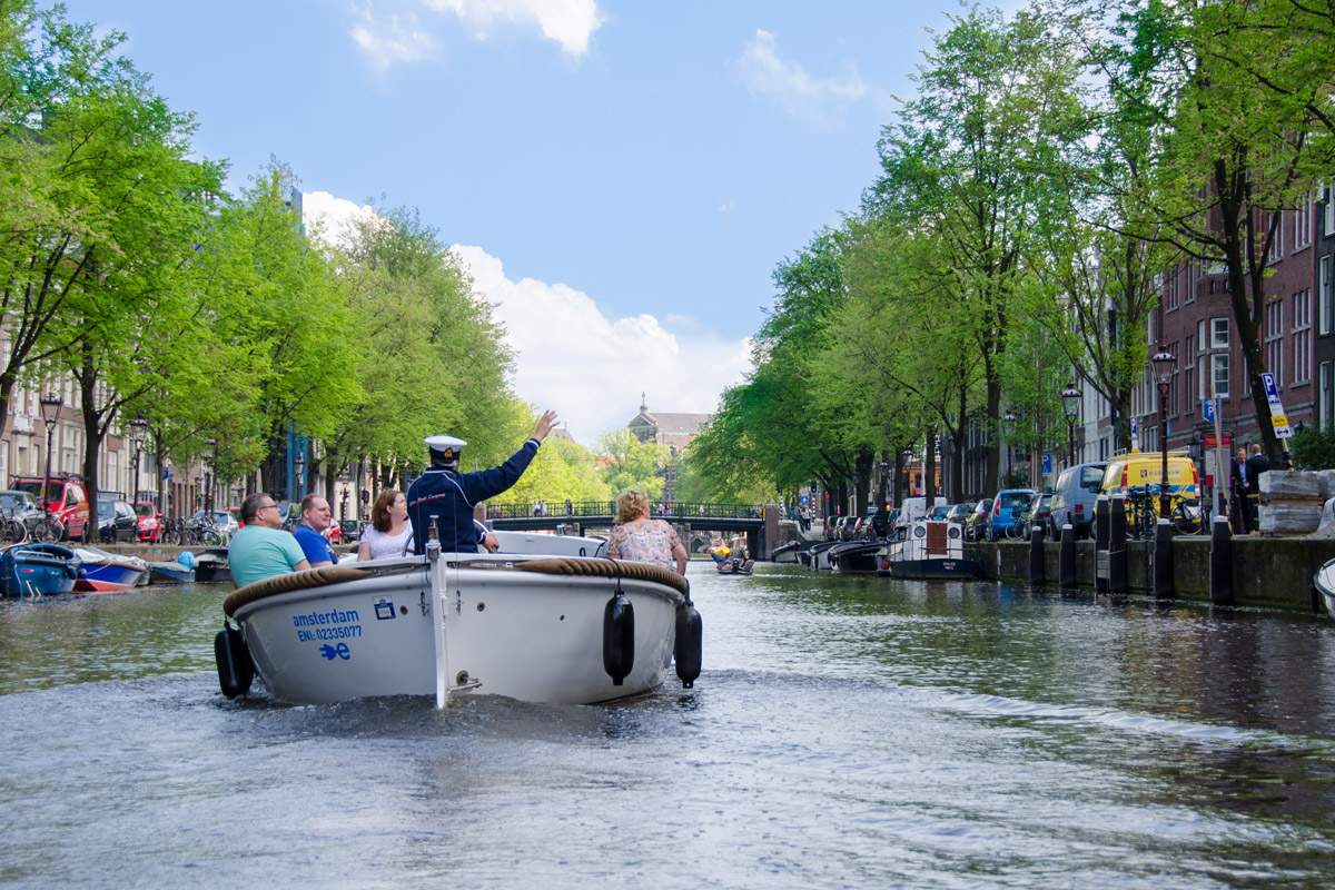 Open rondvaartboot Amsterdam - Amsterdam Boothuur