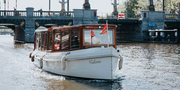 Sloop boating Amsterdam